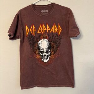 Def Leppard Graphic Tee Small